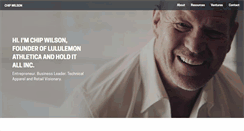 Desktop Screenshot of chipwilson.com